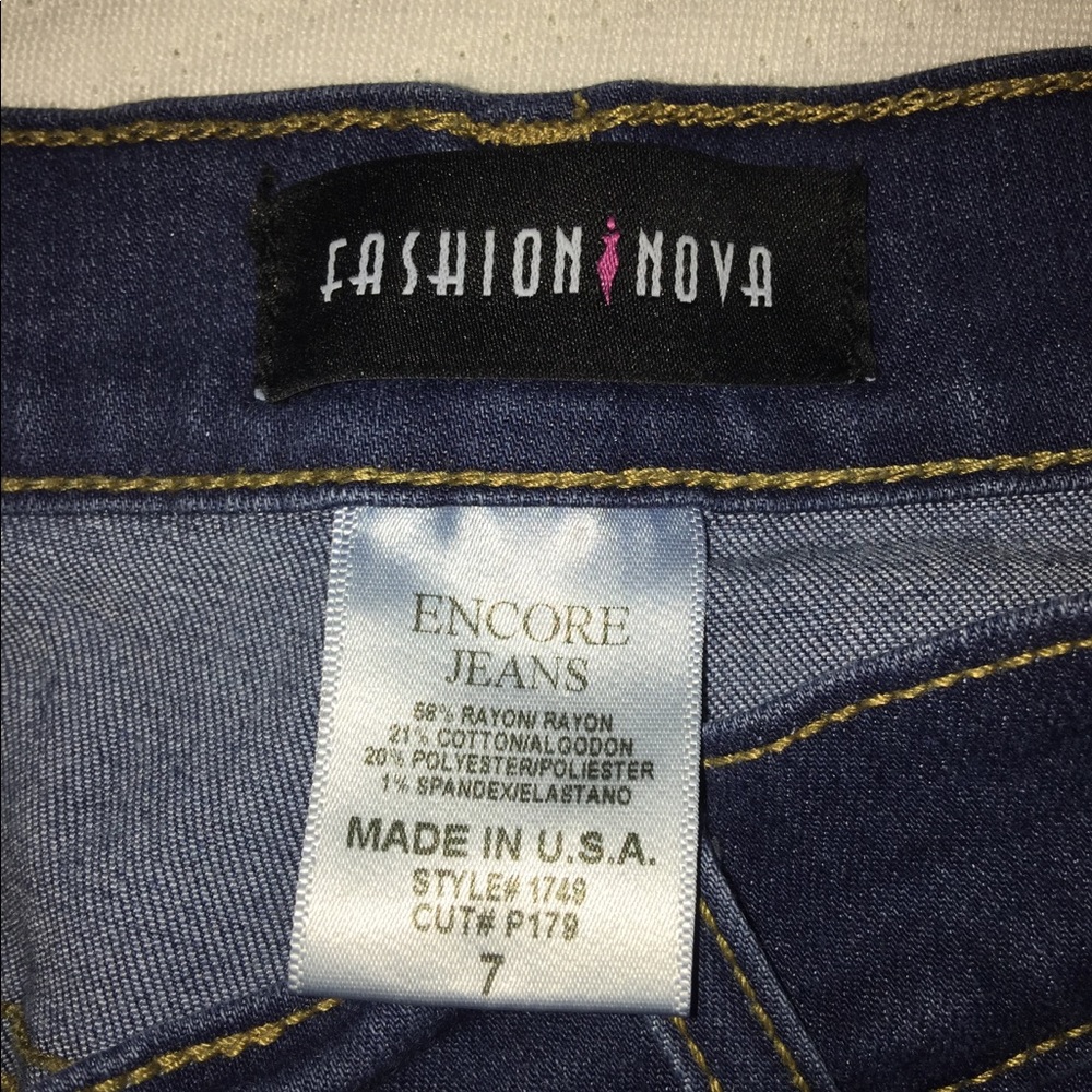 Fashion Nova High-waisted Ripped Skinny Jeans - Picture 3 of 4